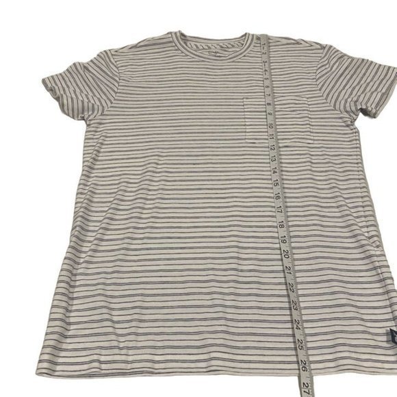 Vineyard Vines Edgartown Reverse Feeder Stripe Short Sleeve Pocket Tee XS - Picture 8 of 8